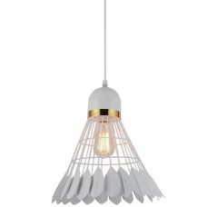 Φωτιστικό Κρεμαστό Μονόφωτο Φ20cm E27 230V 955SHUTTLE1/WH